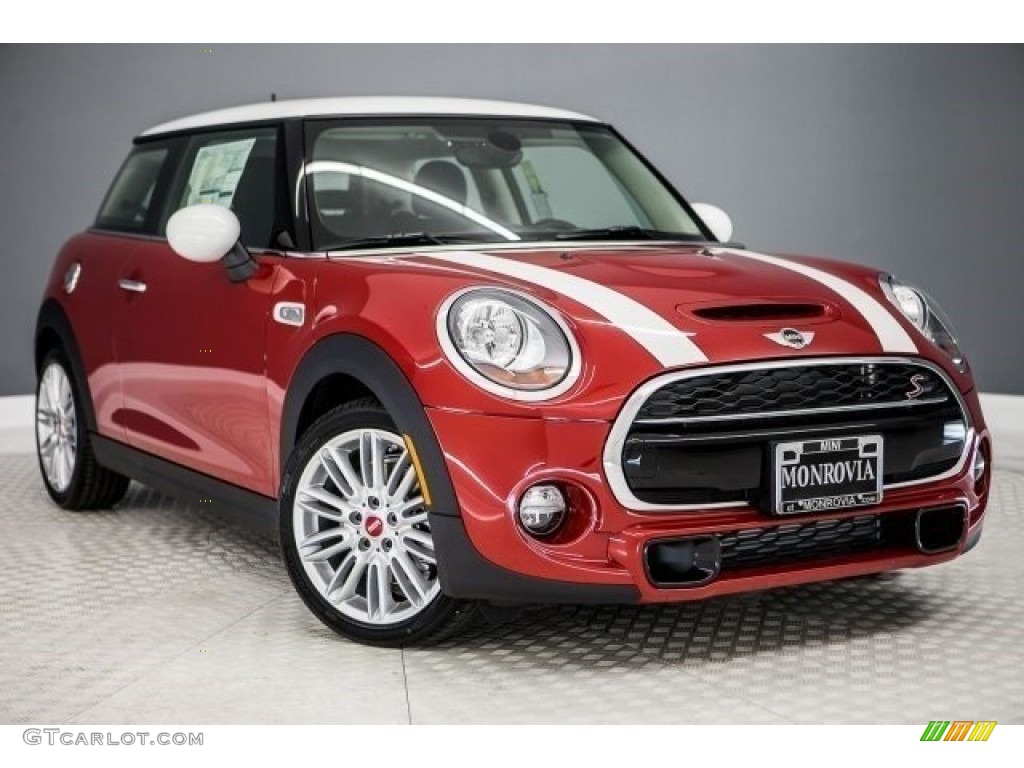 Blazing Red Metallic 2017 Mini Hardtop Cooper S 2 Door Exterior Photo #118475121