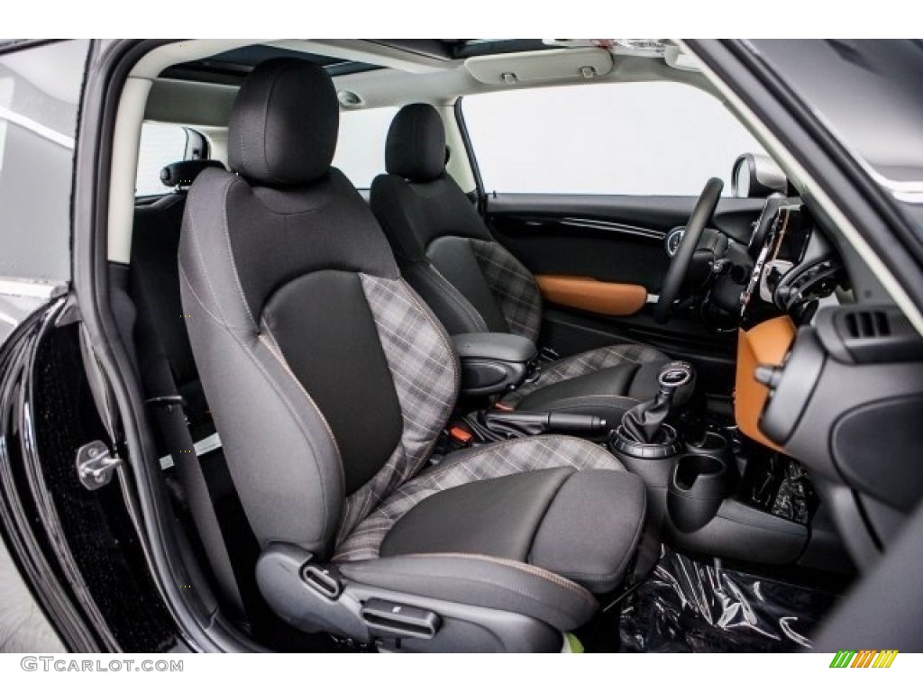 Diamond Carbon Black Interior 2017 Mini Hardtop Cooper S 2 Door Photo #118475823