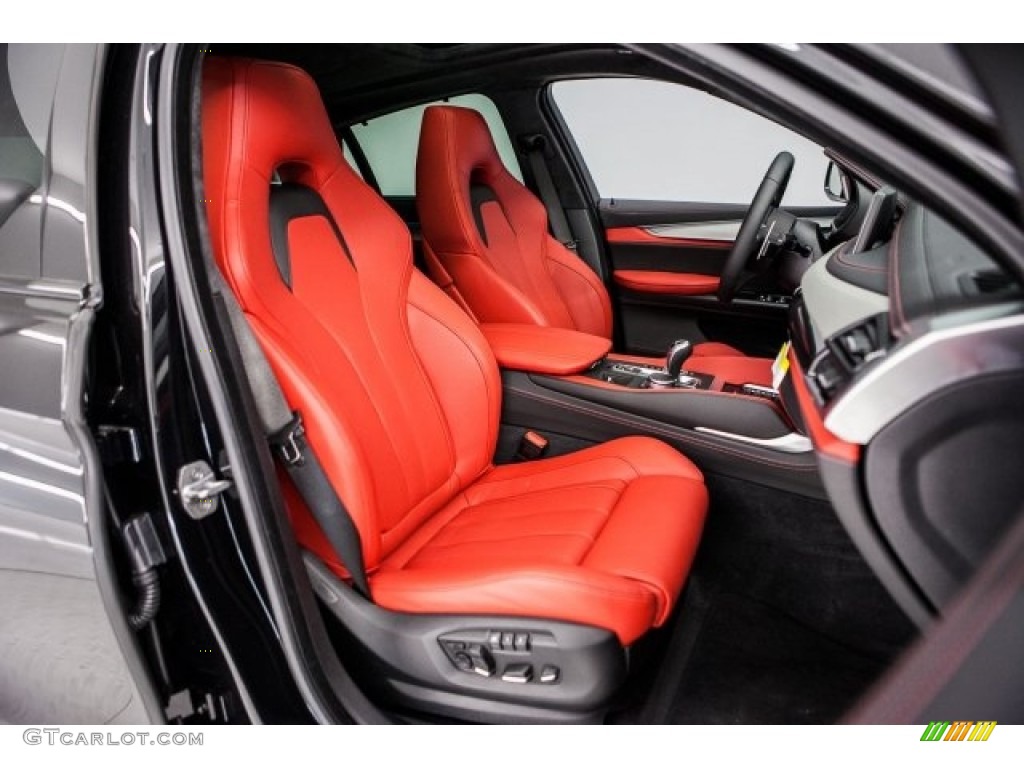 Mugello Red Interior 2017 BMW X6 M Standard X6 M Model Photo #118475985