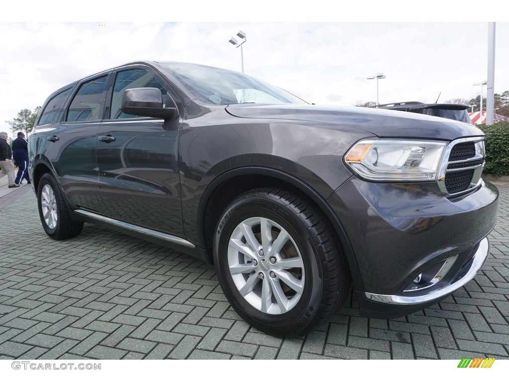 2014 Durango SXT - Granite Crystal Metallic / Black photo #7