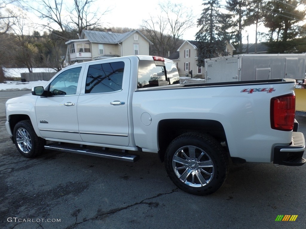 2017 Silverado 1500 High Country Crew Cab 4x4 - Iridescent Pearl Tricoat / Jet Black photo #6