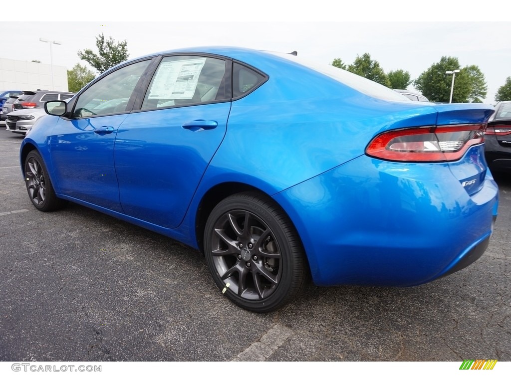 2016 Dart SE - Laser Blue Pearl / Black photo #2