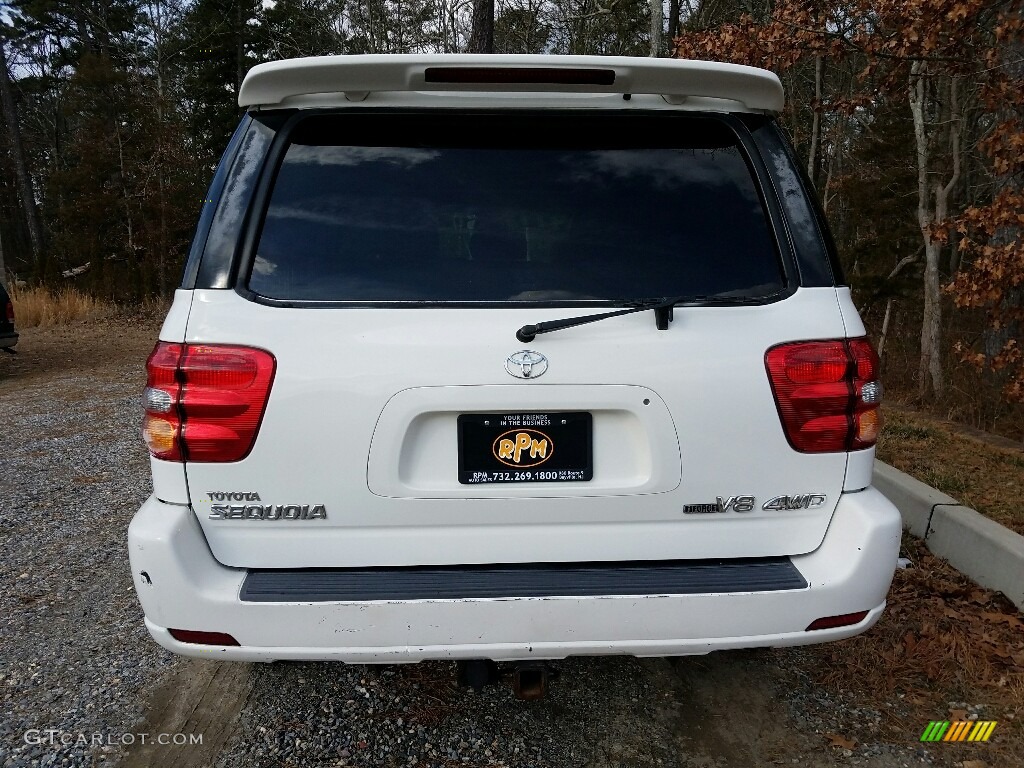 2003 Sequoia Limited 4WD - Natural White / Charcoal photo #8