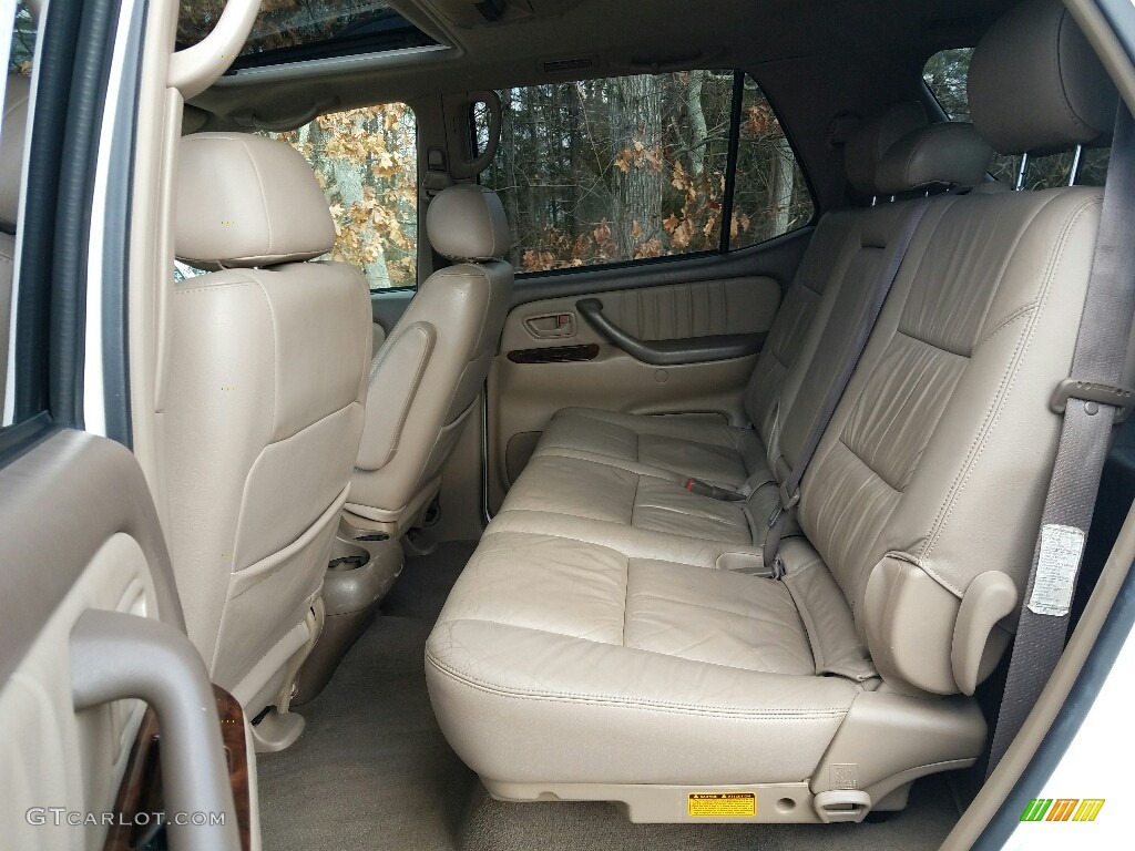 2003 Sequoia Limited 4WD - Natural White / Charcoal photo #23