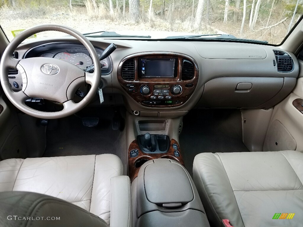 2003 Sequoia Limited 4WD - Natural White / Charcoal photo #25
