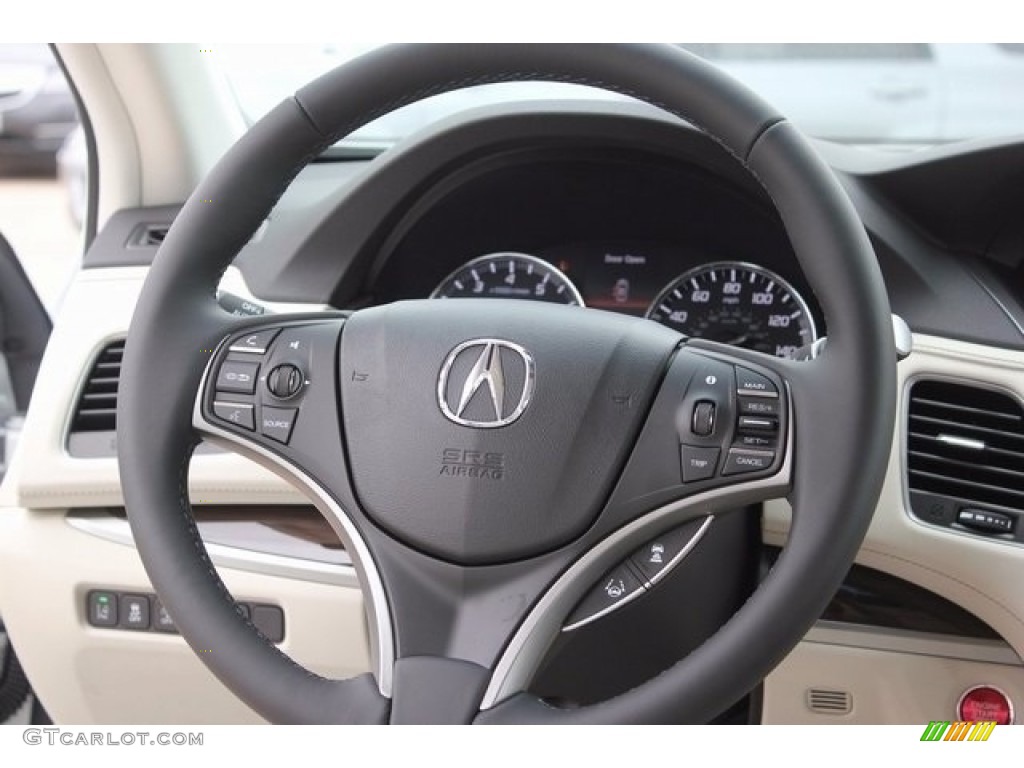 2017 Acura RLX Technology Seacoast Steering Wheel Photo #118479927