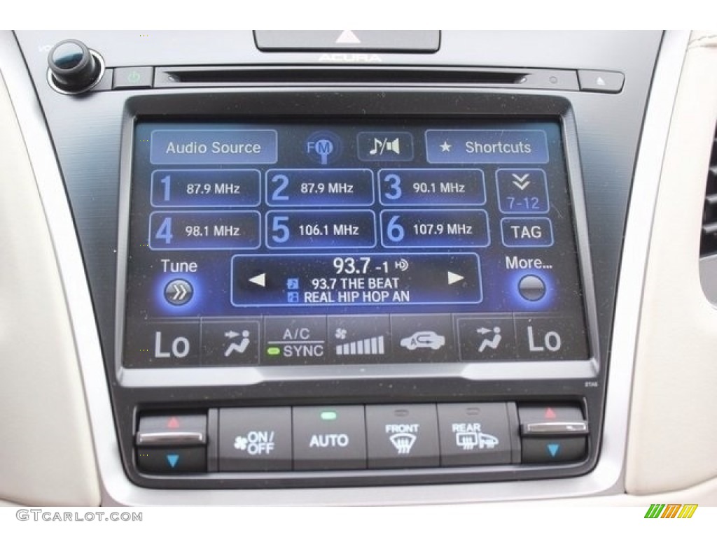 2017 Acura RLX Technology Controls Photo #118479936