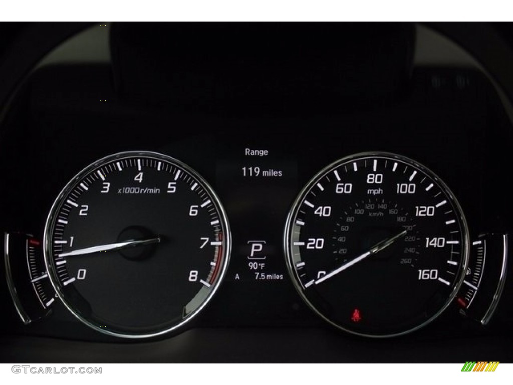 2017 Acura RLX Technology Gauges Photo #118480011