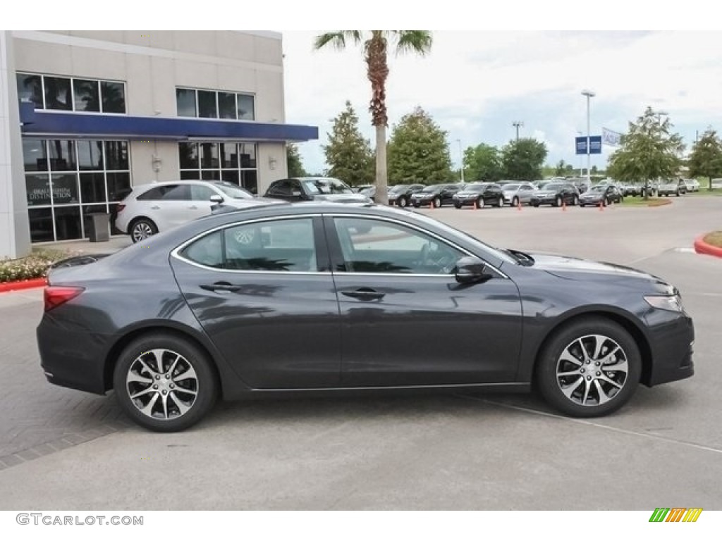 2017 TLX Sedan - Modern Steel Metallic / Ebony photo #8