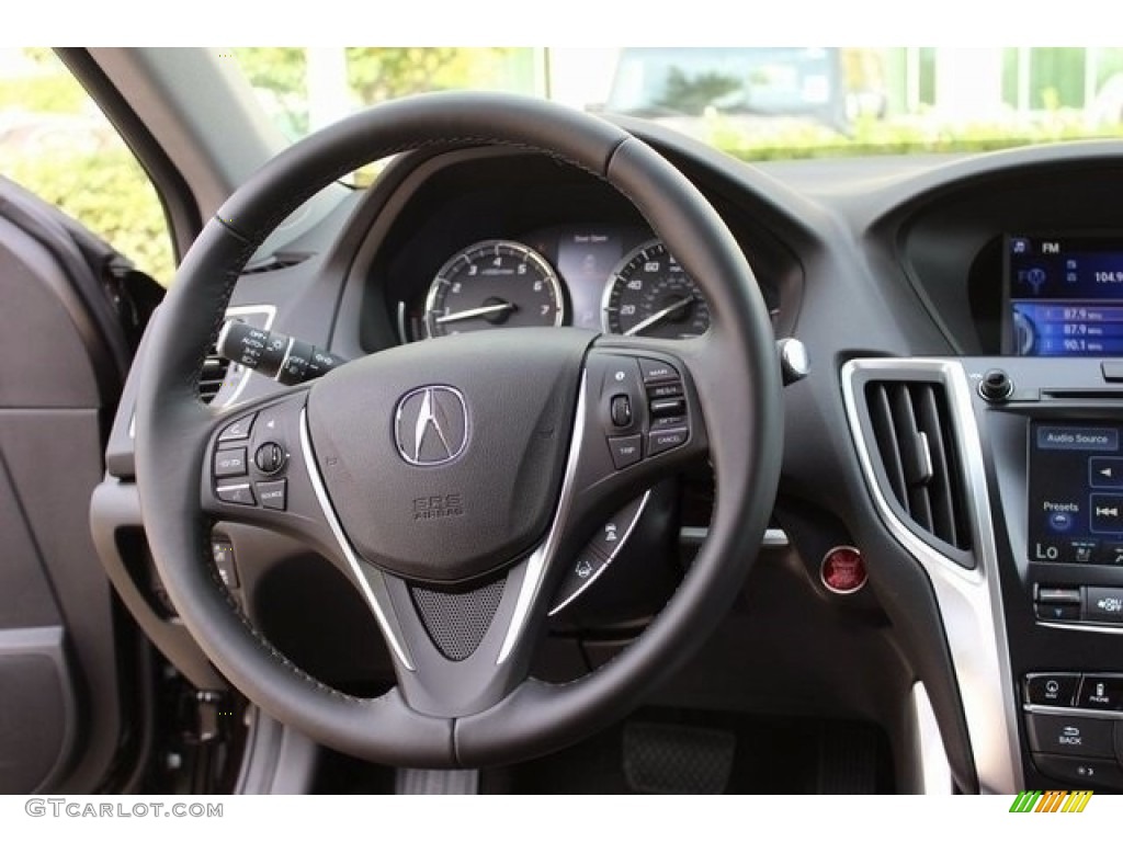 2017 Acura TLX V6 Advance Sedan Steering Wheel Photos