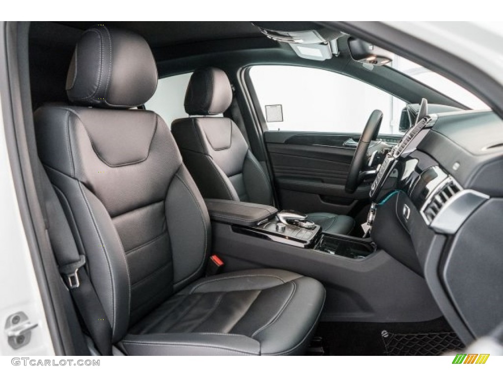 Black Interior 2017 Mercedes-Benz GLE 43 AMG 4Matic Coupe Photo #118483245