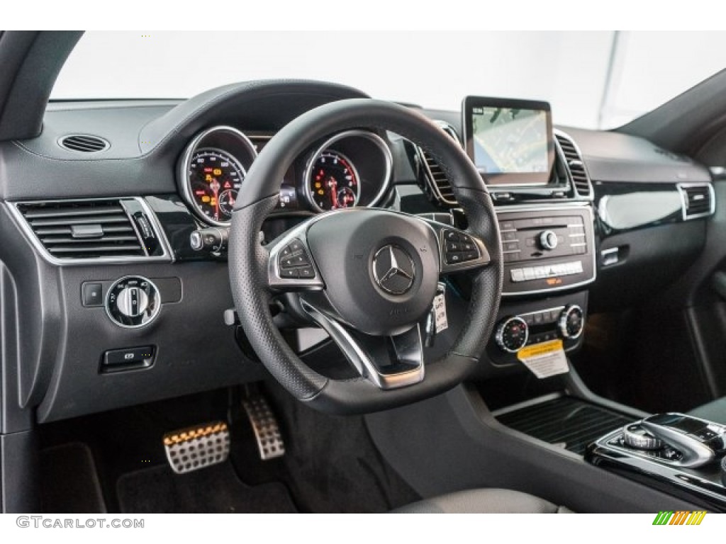 2017 Mercedes-Benz GLE 43 AMG 4Matic Coupe Black Dashboard Photo #118483299
