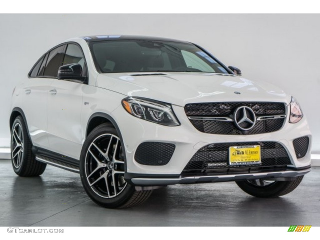 Polar White 2017 Mercedes-Benz GLE 43 AMG 4Matic Coupe Exterior Photo #118483437