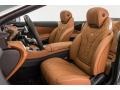designo Saddle Brown/Black 2017 Mercedes-Benz S 550 Cabriolet Interior Color