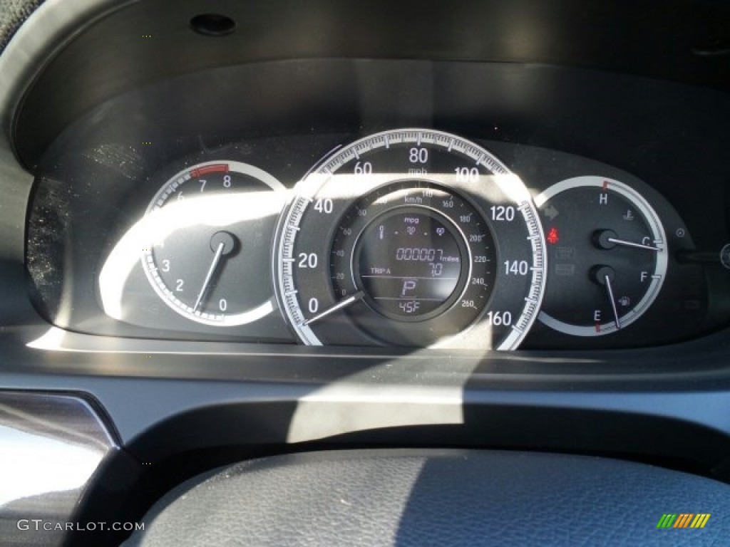 2017 Accord EX-L V6 Sedan - Modern Steel Metallic / Gray photo #18