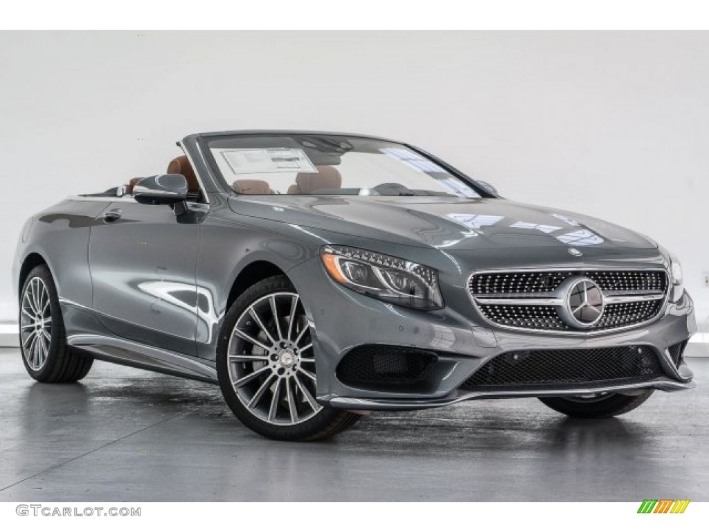 Selenite Grey Metallic 2017 Mercedes-Benz S 550 Cabriolet Exterior Photo #118483725