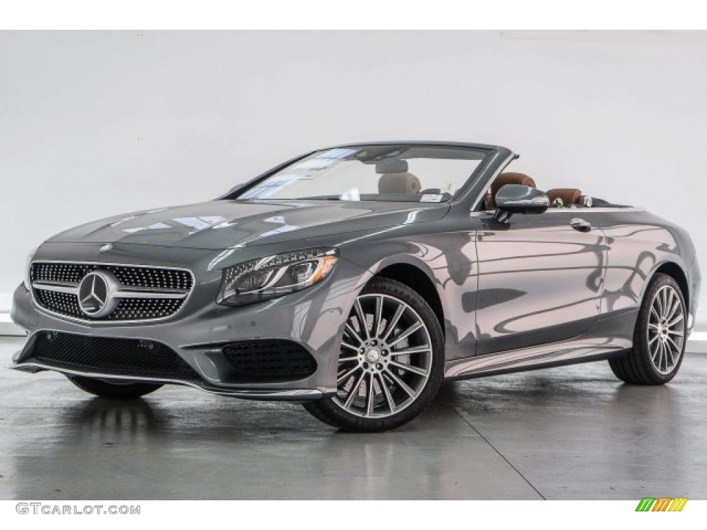 Selenite Grey Metallic 2017 Mercedes-Benz S 550 Cabriolet Exterior Photo #118483770