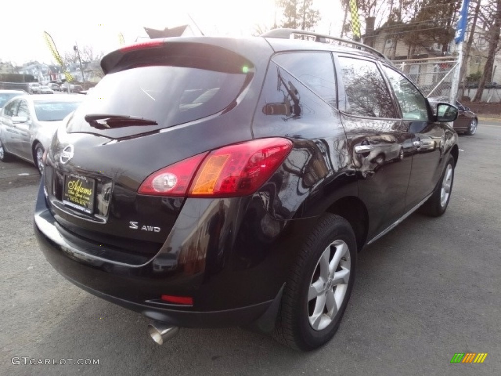 2009 Murano SL AWD - Super Black / Black photo #4