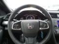 Black/Gray Steering Wheel Photo for 2017 Honda Civic #118484807