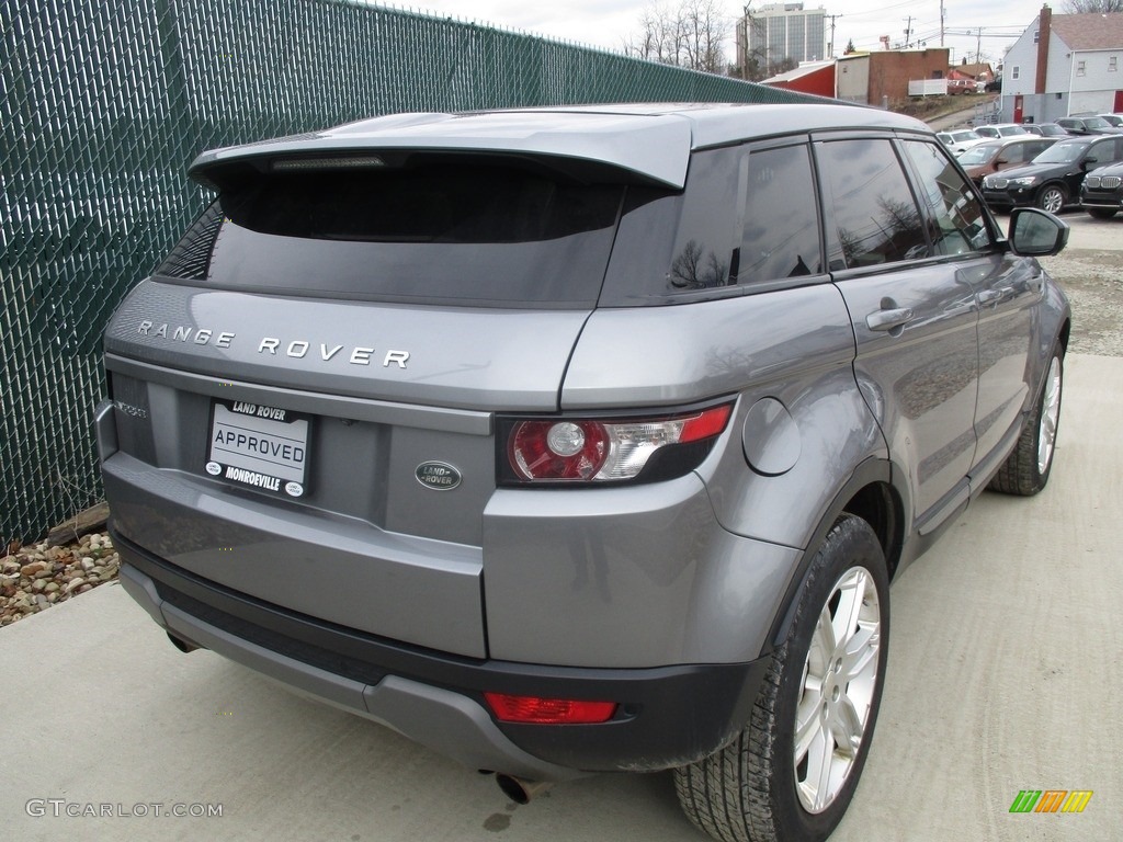 2014 Range Rover Evoque Pure Plus - Orkney Grey Metallic / Cirrus/Lunar photo #4