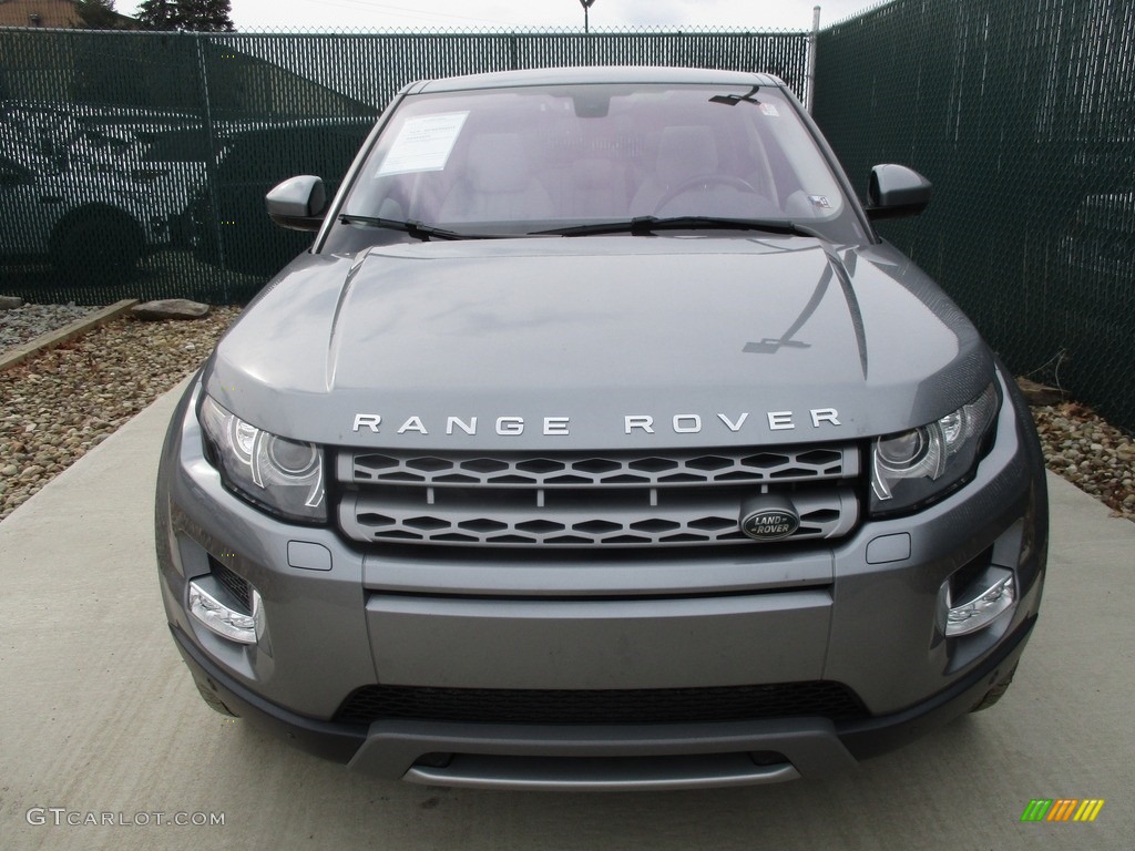 2014 Range Rover Evoque Pure Plus - Orkney Grey Metallic / Cirrus/Lunar photo #6