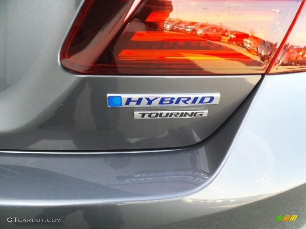 2017 Accord Hybrid Touring Sedan - Modern Steel Metallic / Ivory photo #10