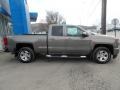 2017 Pepperdust Metallic Chevrolet Silverado 1500 LT Double Cab 4x4  photo #4