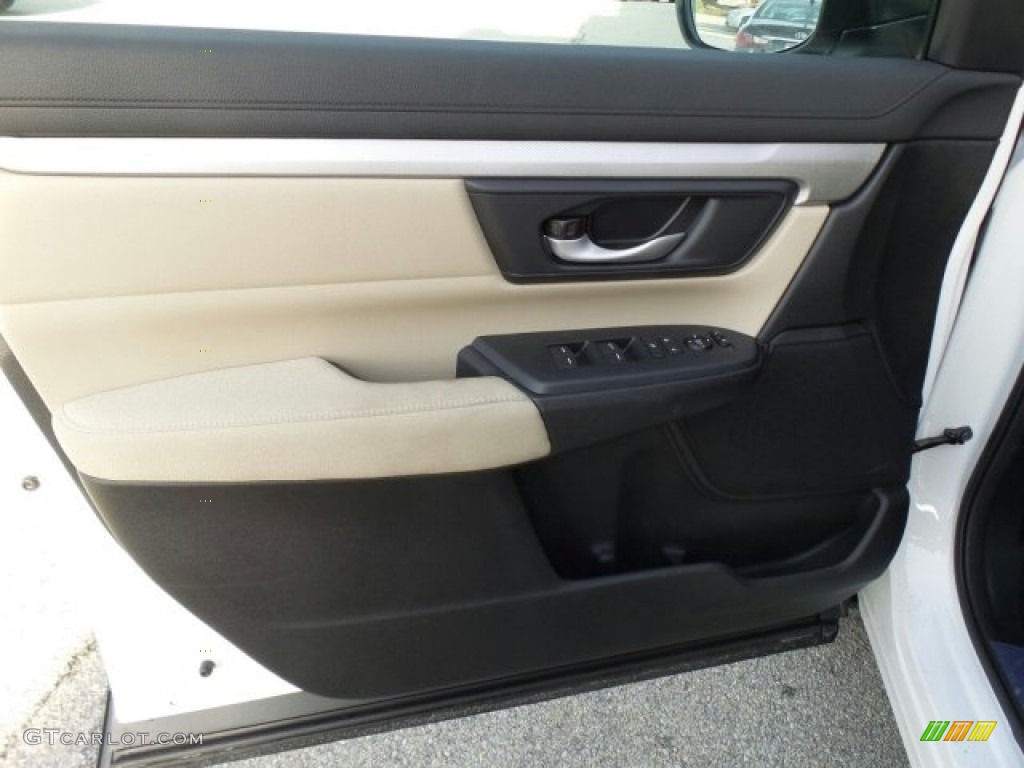 2017 Honda CR-V LX AWD Ivory Door Panel Photo #118486305