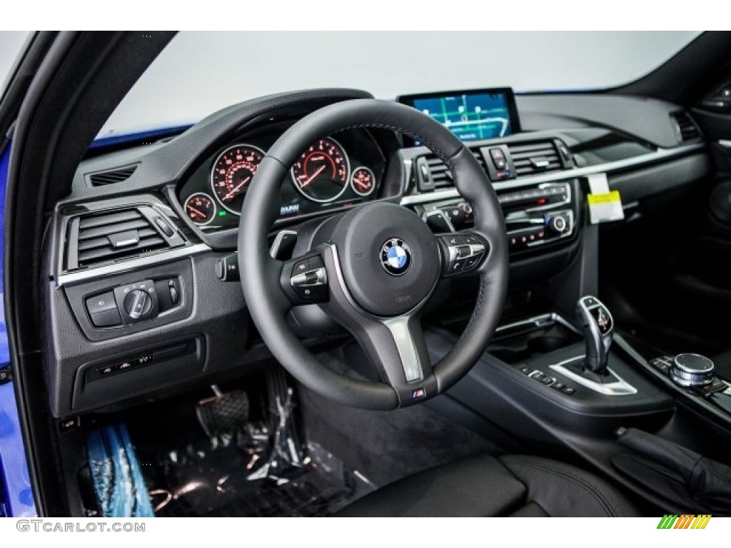 2017 BMW 4 Series 430i Coupe Black Dashboard Photo #118486446