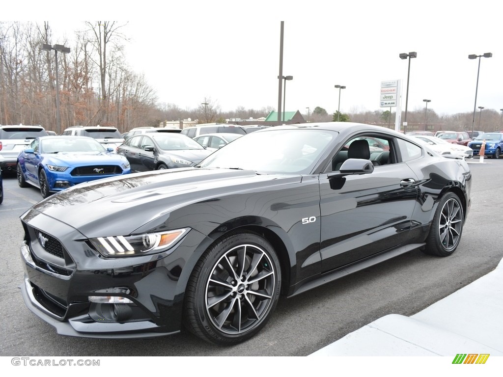 2016 Mustang GT Premium Coupe - Shadow Black / Ebony photo #6