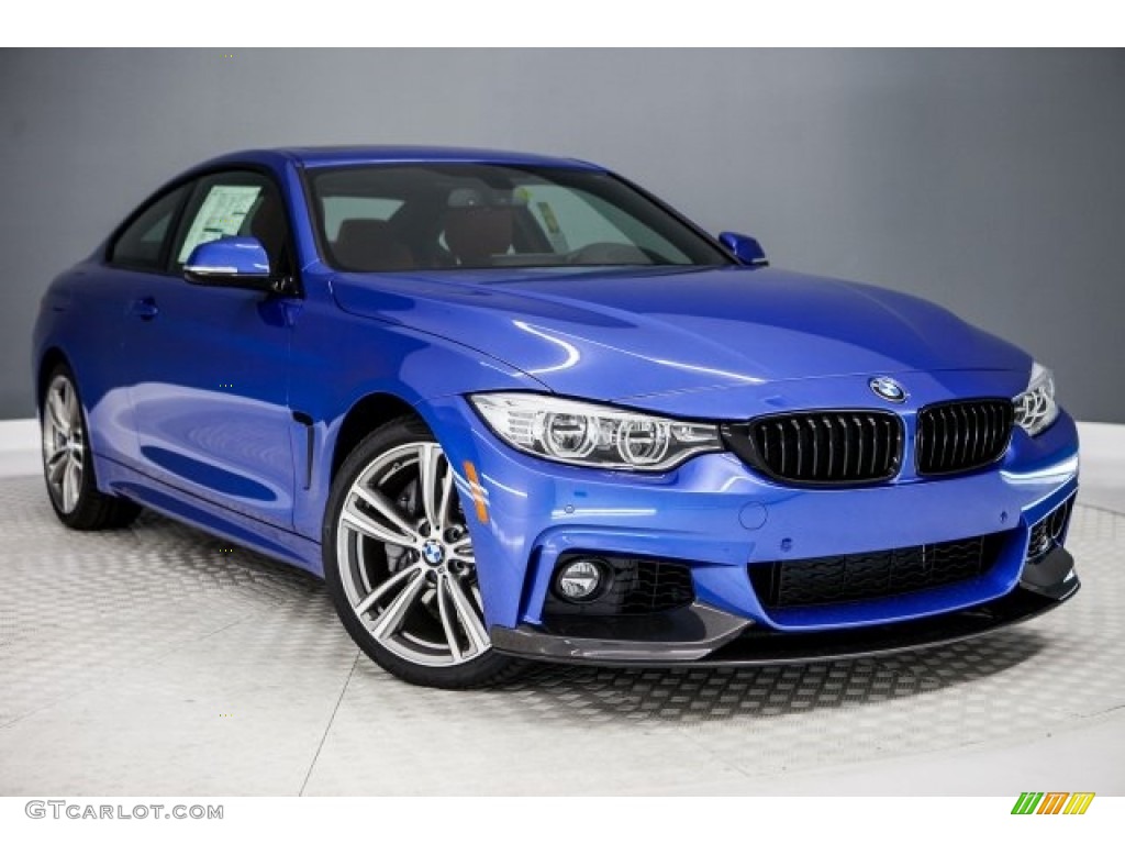 Estoril Blue Metallic 2017 BMW 4 Series 440i Coupe Exterior Photo #118486773
