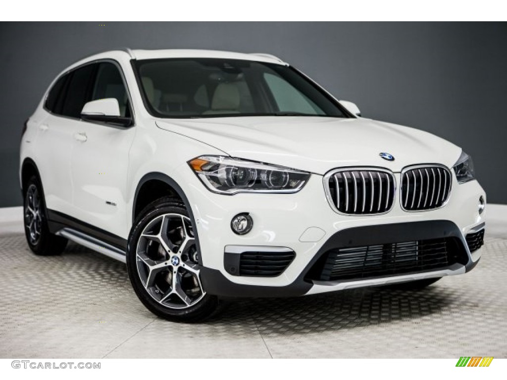 Alpine White 2017 BMW X1 xDrive28i Exterior Photo #118487217
