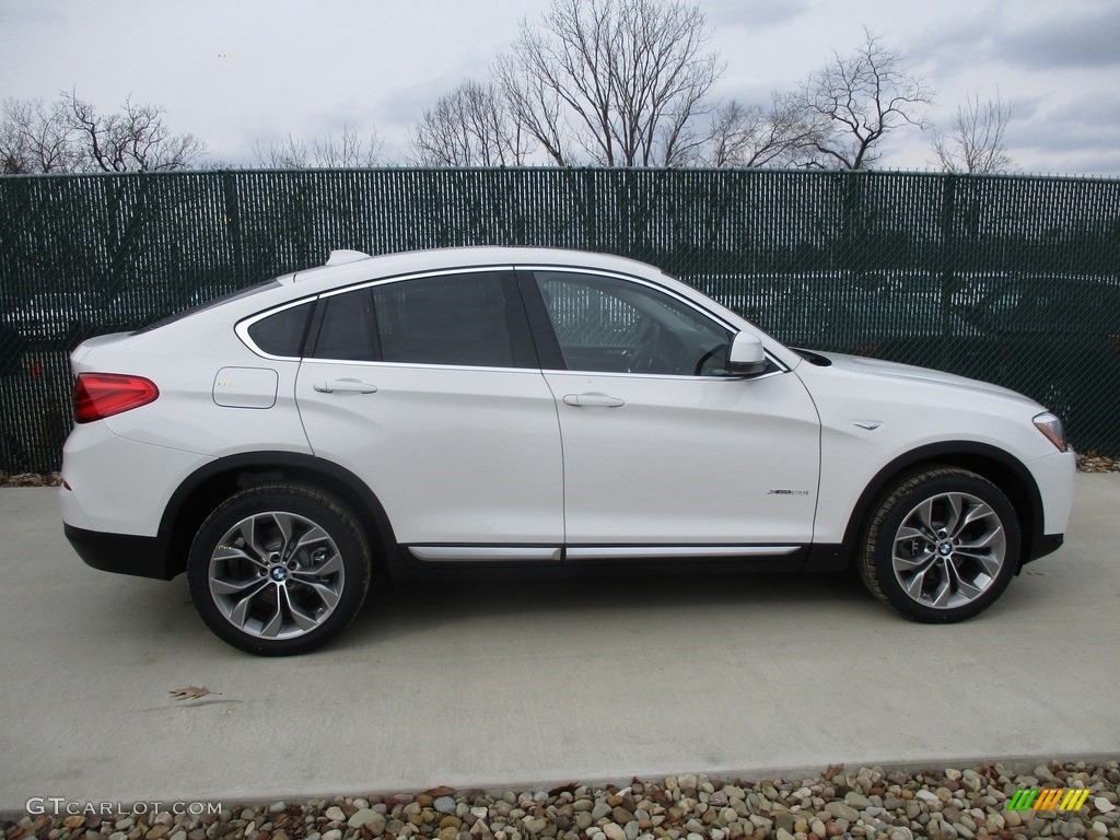 Alpine White 2017 BMW X4 xDrive28i Exterior Photo #118487541
