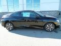 Crystal Black Pearl - Civic LX Coupe Photo No. 2