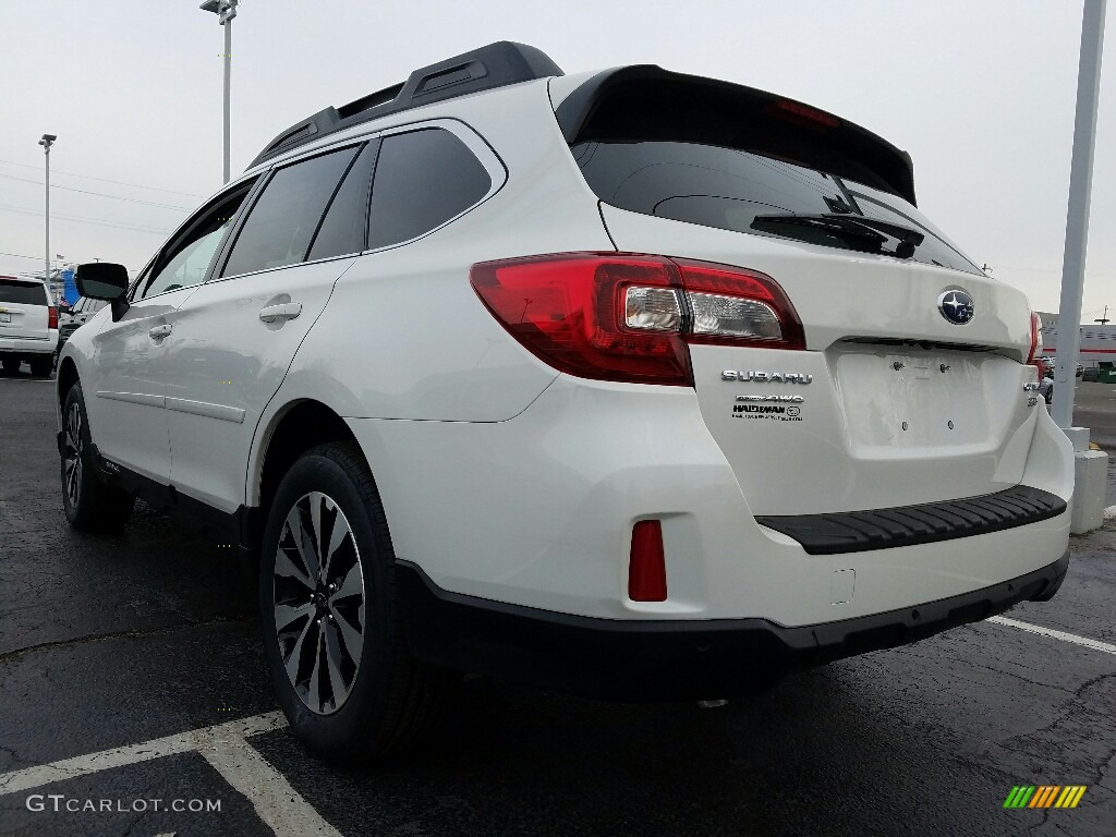 2017 Outback 3.6R Limited - Crystal White Pearl / Slate Black photo #4