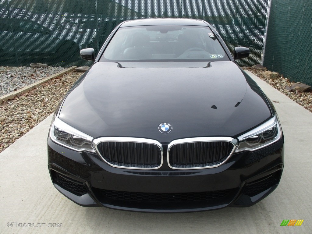 2017 5 Series 540i xDrive Sedan - Black Sapphire Metallic / Black photo #6