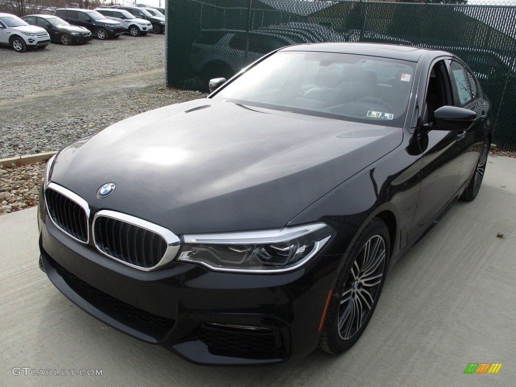 2017 5 Series 540i xDrive Sedan - Black Sapphire Metallic / Black photo #7