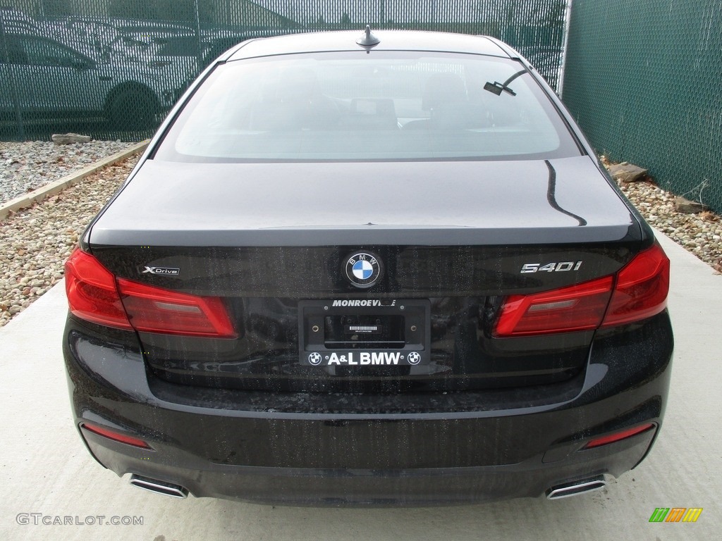 2017 5 Series 540i xDrive Sedan - Black Sapphire Metallic / Black photo #10