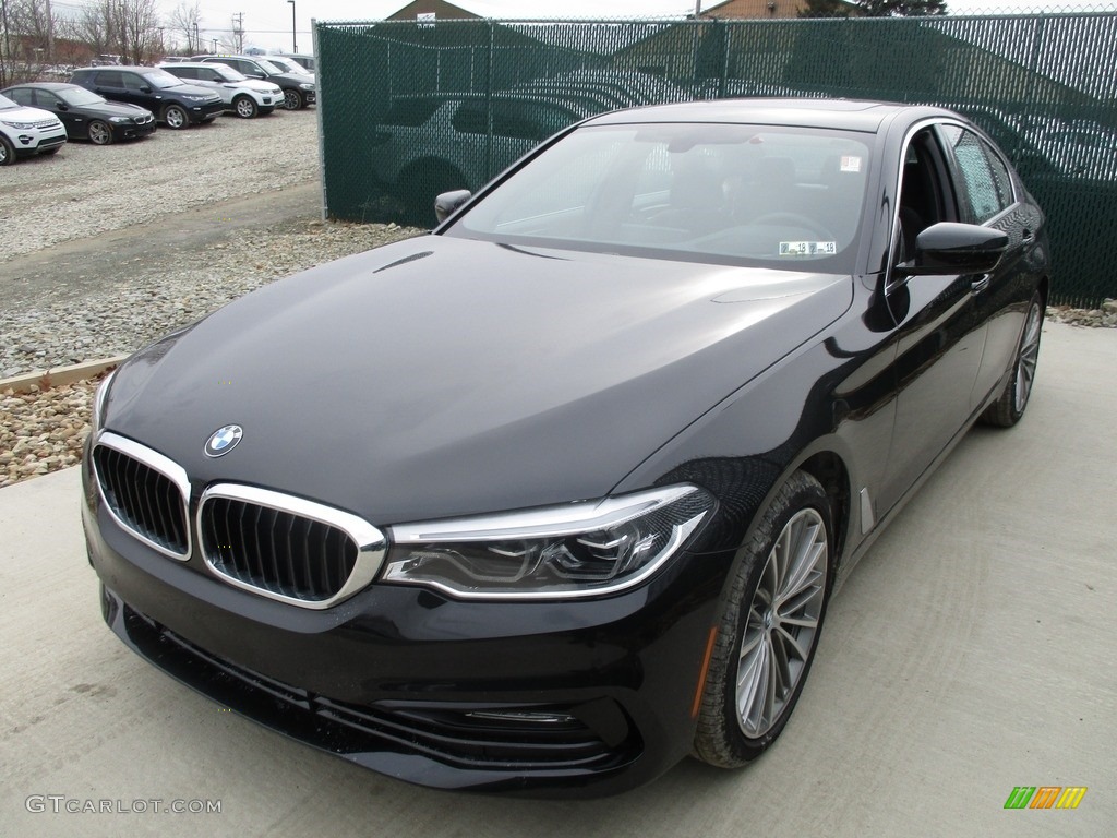 2017 5 Series 530i xDrive Sedan - Black Sapphire Metallic / Black photo #7