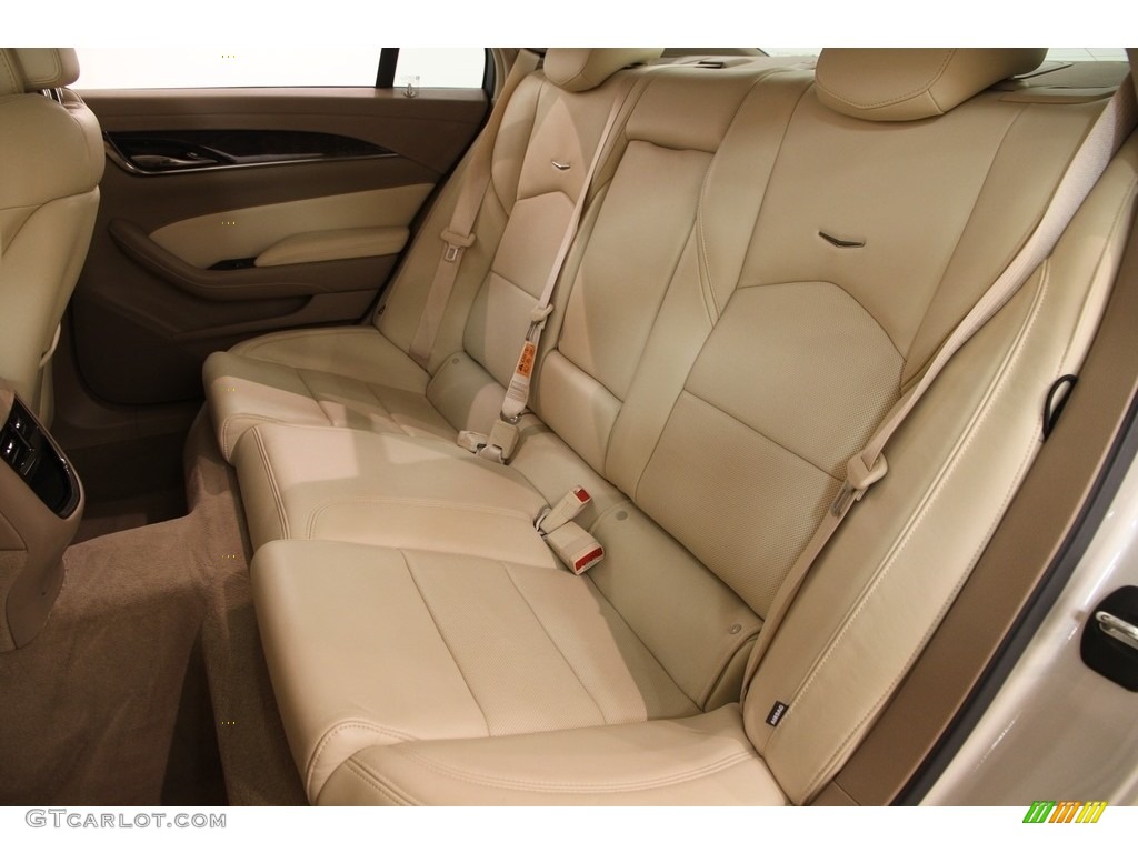 2014 CTS Luxury Sedan AWD - Silver Coast Metallic / Light Cashmere/Medium Cashmere photo #18