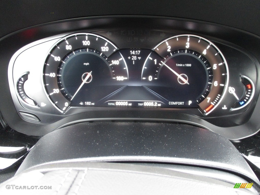 2017 BMW 5 Series 530i xDrive Sedan Gauges Photo #118489029
