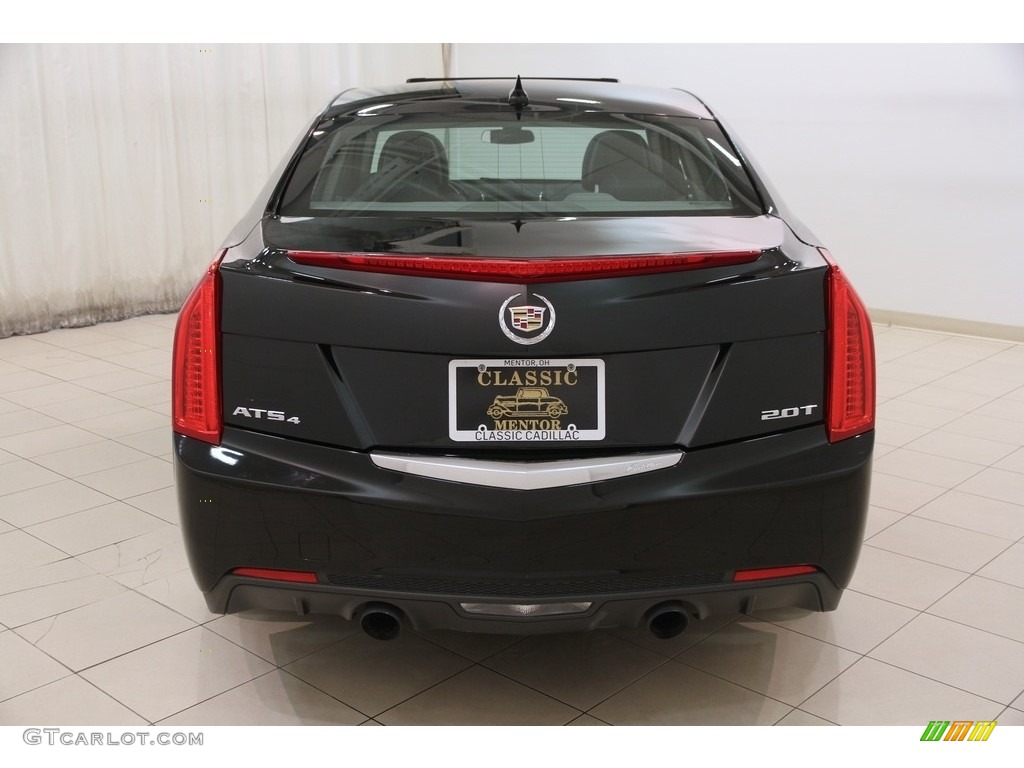 2014 ATS 2.0L Turbo AWD - Black Raven / Jet Black/Jet Black photo #15