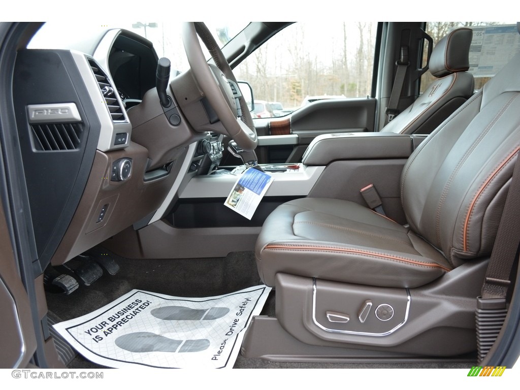 2017 F150 King Ranch SuperCrew 4x4 - White Platinum / King Ranch Java photo #9