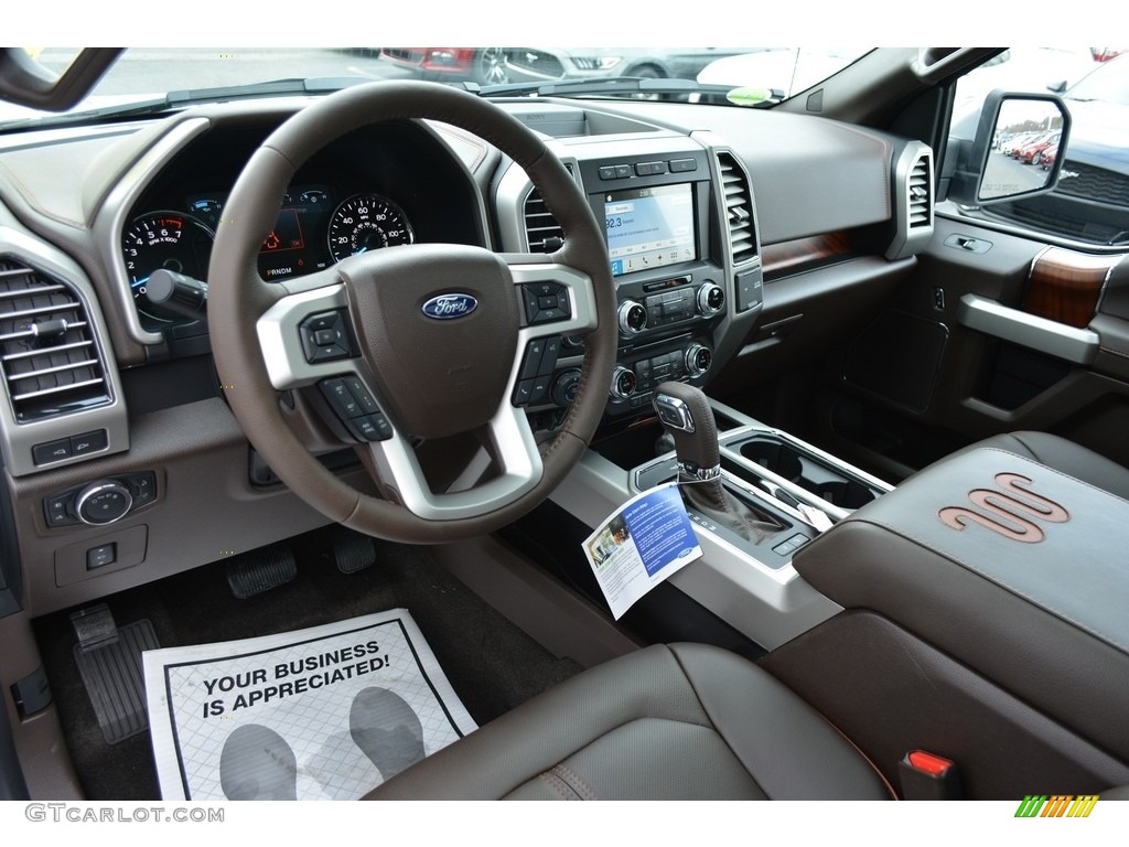 2017 F150 King Ranch SuperCrew 4x4 - White Platinum / King Ranch Java photo #11
