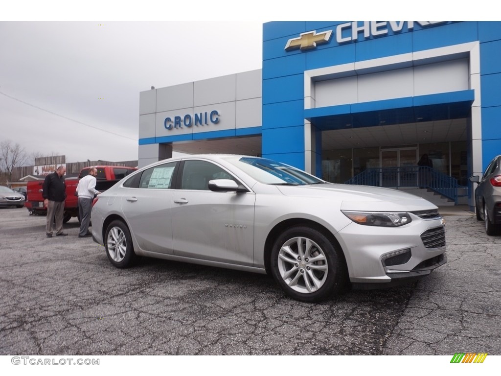 Silver Ice Metallic Chevrolet Malibu