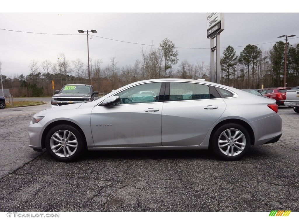 2017 Malibu LT - Silver Ice Metallic / Dark Atmosphere/Medium Ash Gray photo #4