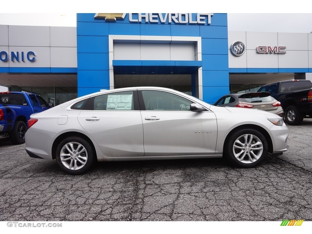 2017 Malibu LT - Silver Ice Metallic / Dark Atmosphere/Medium Ash Gray photo #8