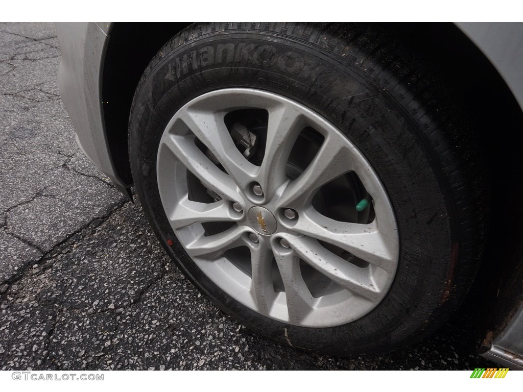 2017 Malibu LT - Silver Ice Metallic / Dark Atmosphere/Medium Ash Gray photo #11