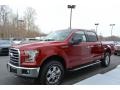 2017 Ruby Red Ford F150 XLT SuperCrew 4x4  photo #3