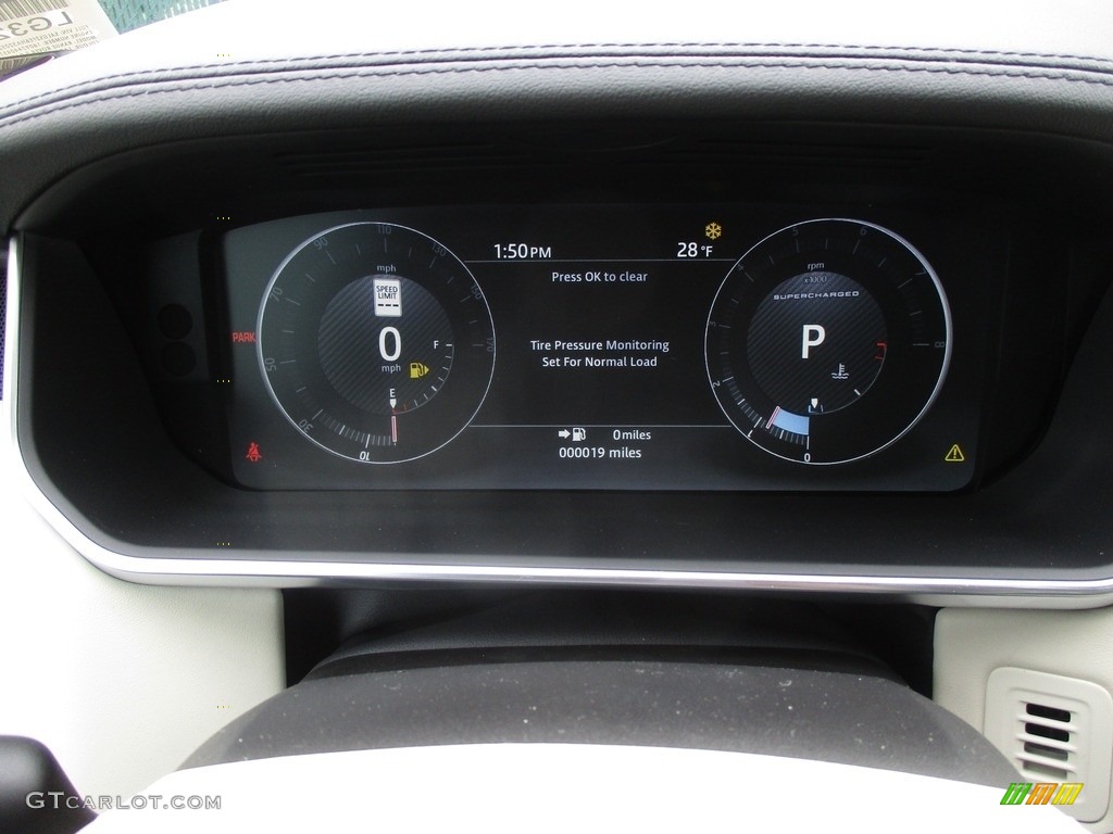2017 Land Rover Range Rover Supercharged Gauges Photo #118491639